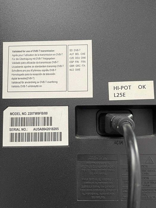 МОНИТОР 22'' Philips С TV ФУНКЦИЯ С ДИСТАНЦИОННО 220TW9FB/00