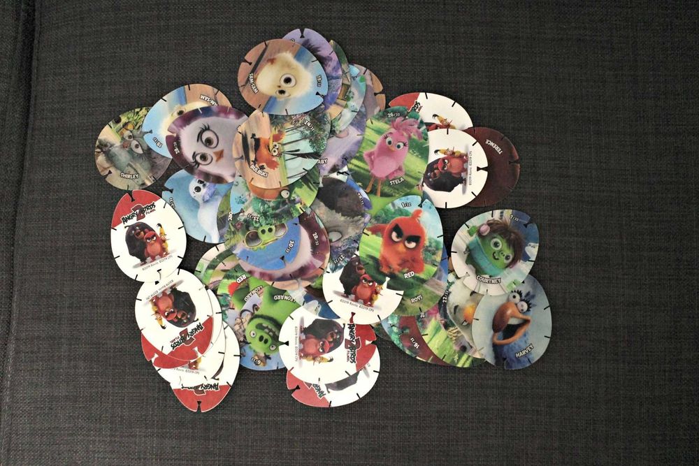 album Angry Birds 2 Carrefour + cartonase holografice