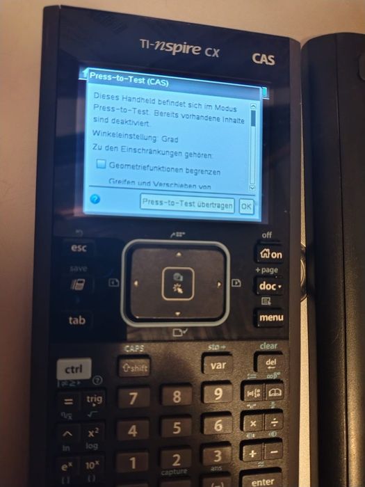 Calculator stintific Texas TI-Nspire CAS