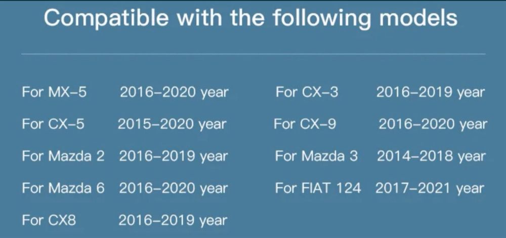 Hub USB Apple Carplay / Android Auto - Mazda TK78669U0C