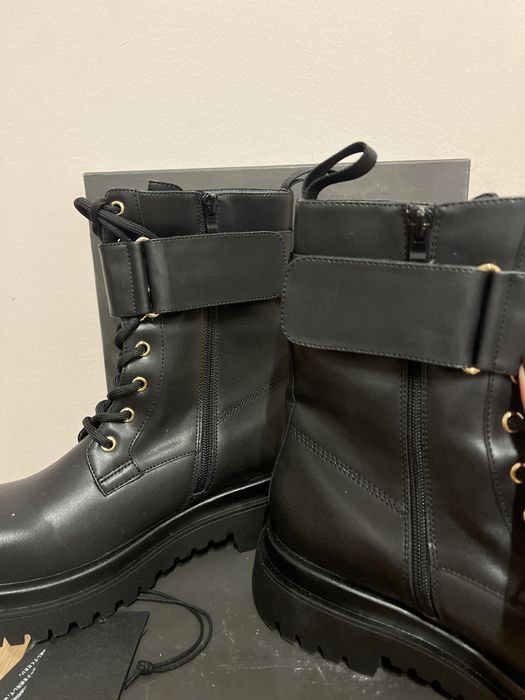 Дамски кубинки ест. кожа Versace