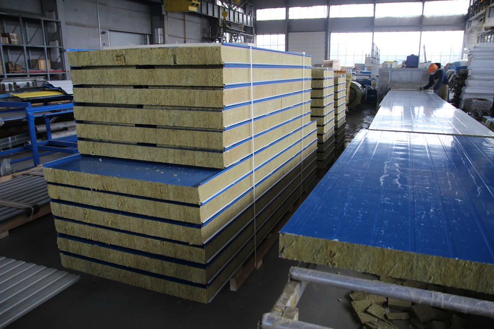 Сэндвич панель базальт / Сендвич панел пенопласт  /  производитель