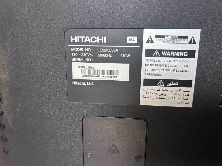 Продам нерабочий телевизор Hitachi