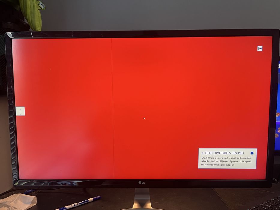 Monitor LG led ips 4k 27 inch cu defect vizual 27UD59 3840x2160