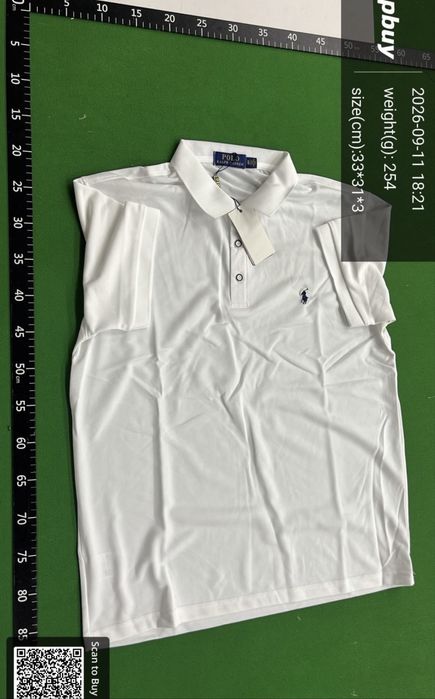 Tricou polo ralph lauren alb
