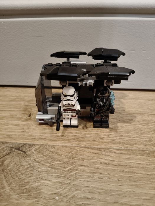 Набор лего звездные воины, корабль и 4 фигурки