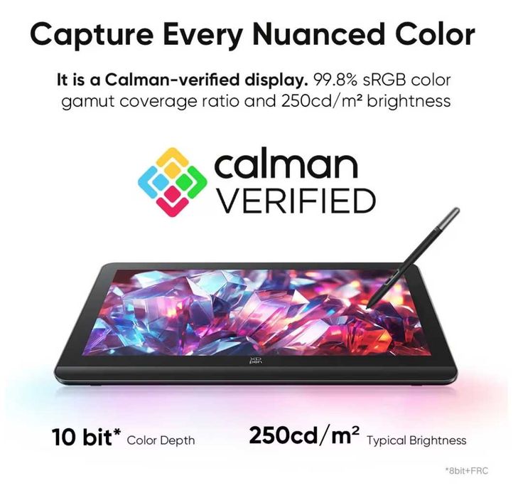 Tableta grafica, XP-PEN, Artist 19 Pro Gen 2 4K, 16K X3 Pro, 3840x2160