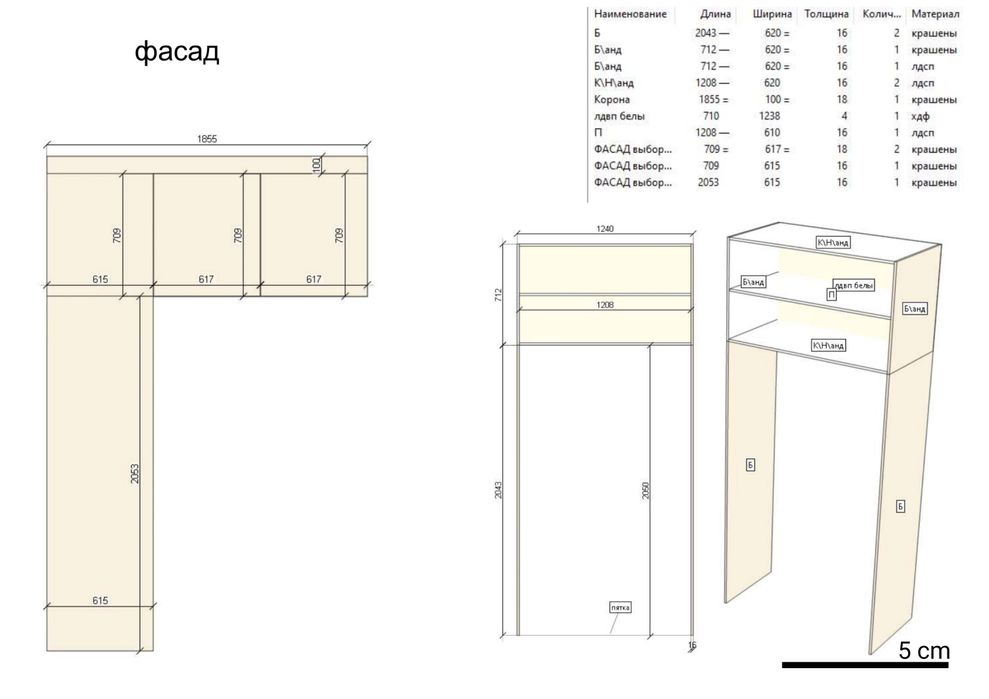 Проектировщик корпусной мебели, Дизайнер , Технолог