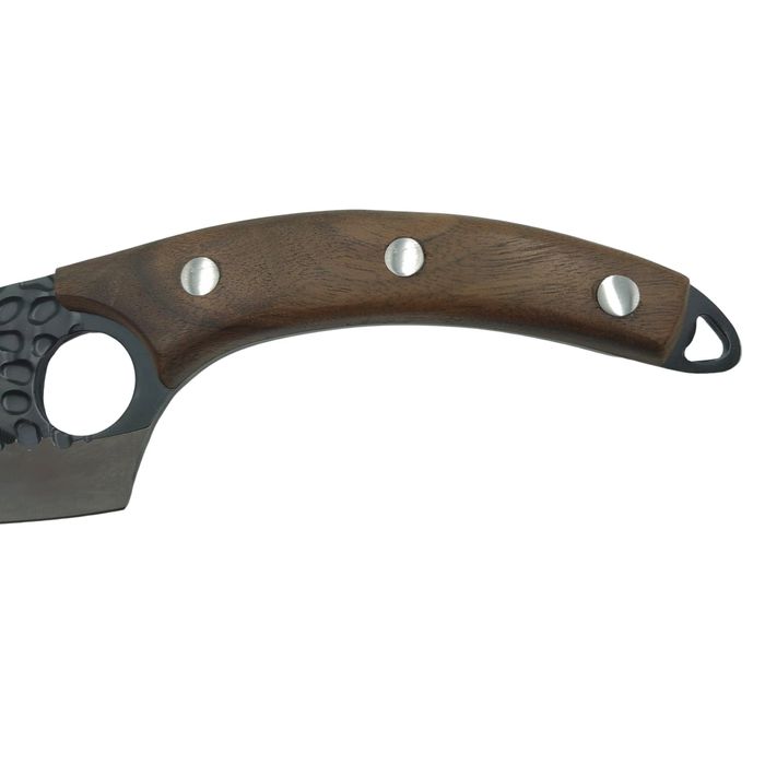 Cutit japonez lucrat manual, Shuryō, 27.5 cm, teaca piele ecologica