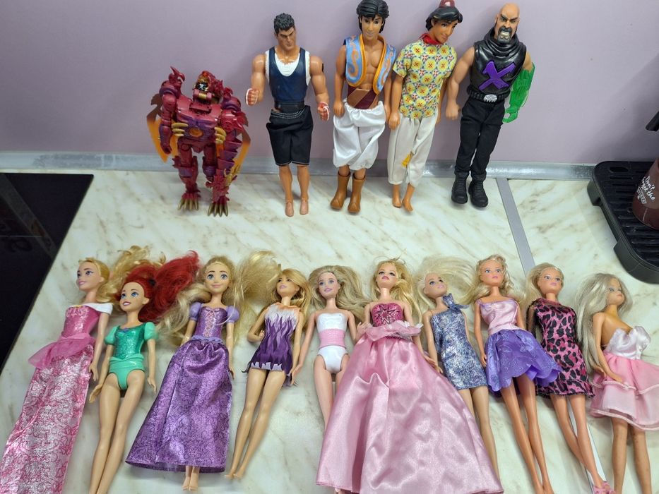 Кукли барбита мател, хасбро,дисни ,симба