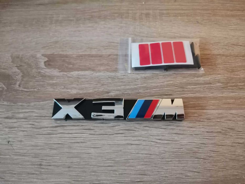 Предна решетка сребриста емблема BMW X3M