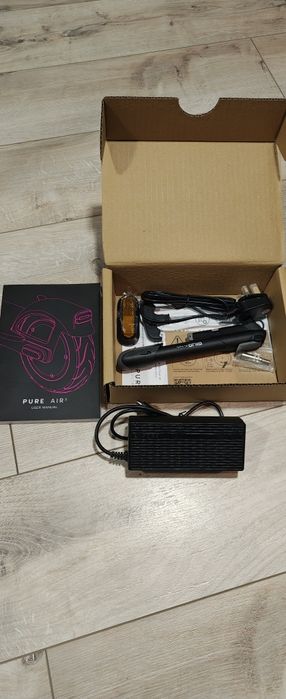 Trotineta electrica Pure Electric Air³ Pro, 710W, Autonomie 40Km, 25Km/h, Matte Black
