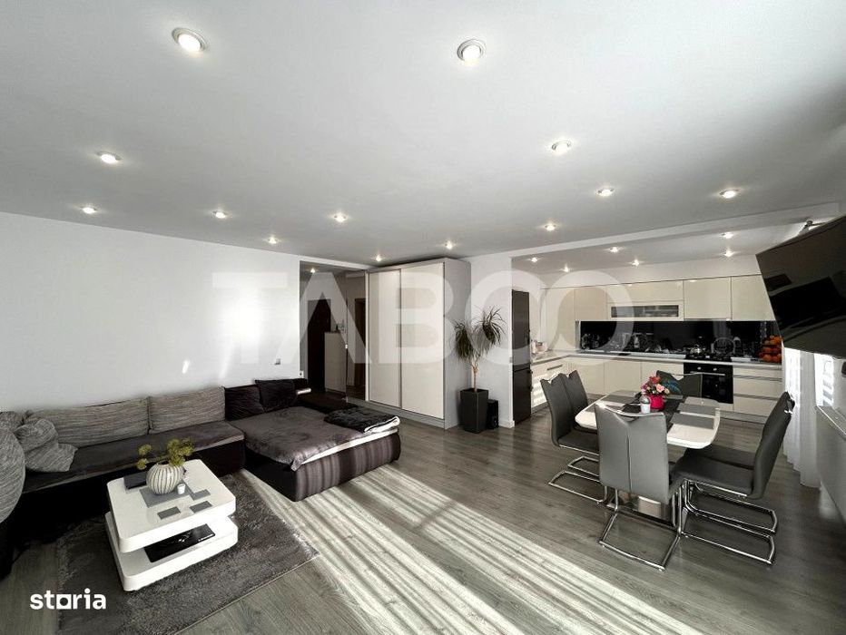 Apartament 3 camere 83 mpu si gradina balcon 2 locuri parcare Selimbar