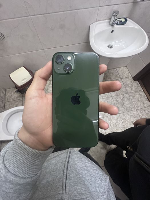 Айфон 13 зелёный,обмен 14,15про!!!