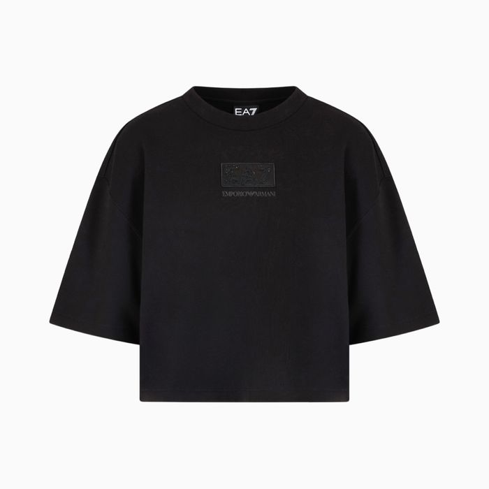Дамска къса тениска oversize EA7 Emporio Armani 7W000177 AF12473