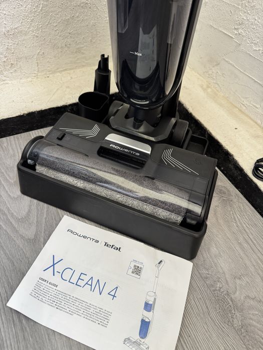 Безжична Вертикална Прахосмукачка за Сухо и Мокро Rowenta X-Clean 4 GZ5037WO 200W и Самопочистване!