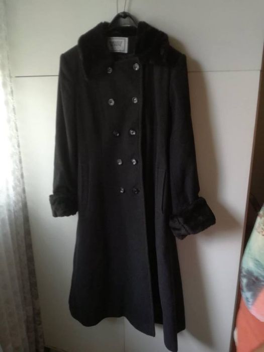 Дълго палто от кашмир