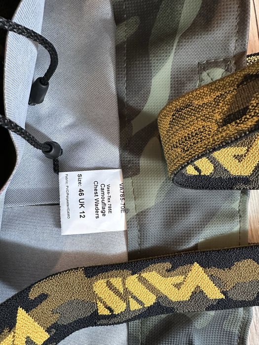 Waders Vass Tex 785 Camouflage, mărimea 46, noi.
