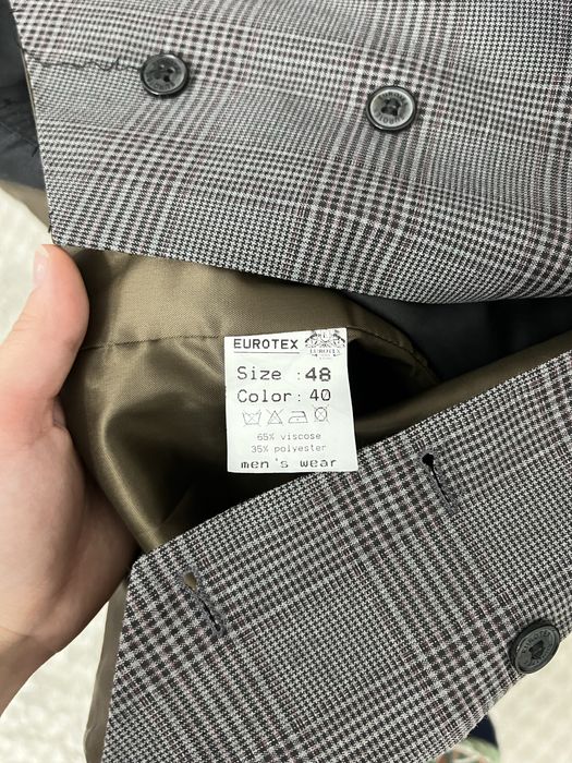 Клетчатый костюм