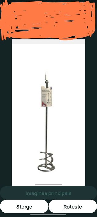 Mixer mortar adeziv