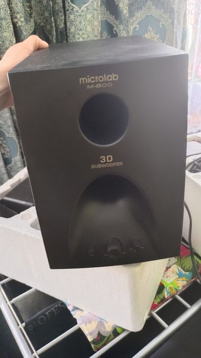 Продам сабвуфер с колонками