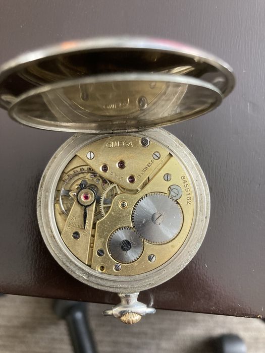 Оригинален швейцарски джобен часовник Omega