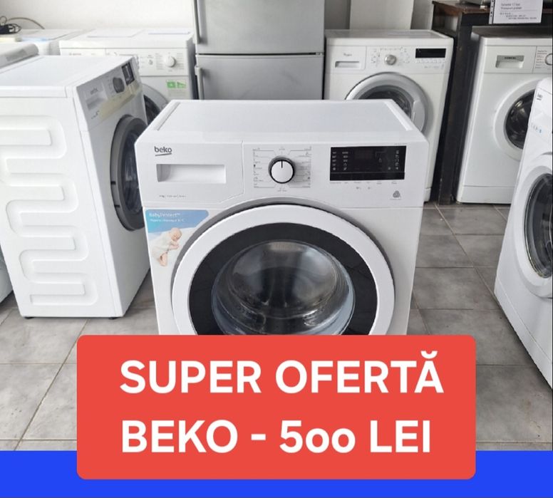Masina de spălat rufe  Beko  / waa 37431AA / import Germania