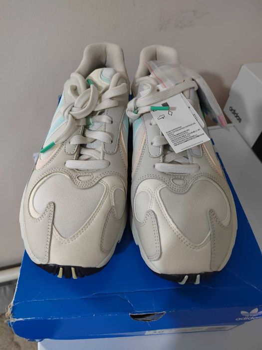 Кроссовки Adidas Yung-1 Off White Mint Оригинал из США