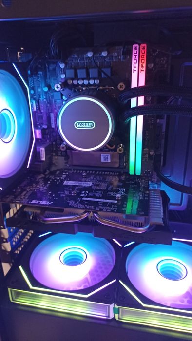 Core i5 12400f/16gb 3200c16/Gigabyte H610m k/СЖО PC Cooler