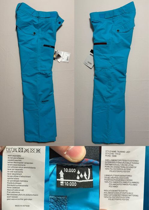 Pantaloni ZIENER (36 S dama) 10k Ski Snowboard zapada burton munte rab