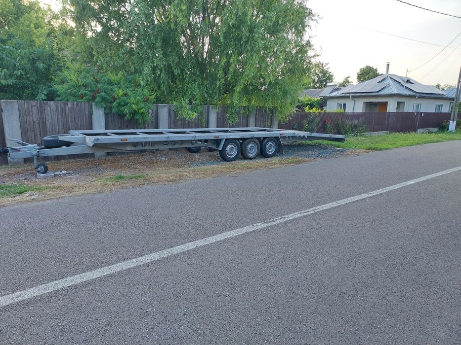 Platformă auto / Remorcă transport Gala Syriusz 8.5m (2019)