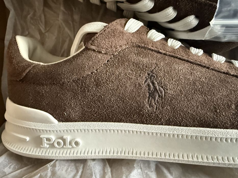 Polo Ralph Lauren Hrt Crt II ОРИГИНАЛ дамски сникърси/кецове велур 37