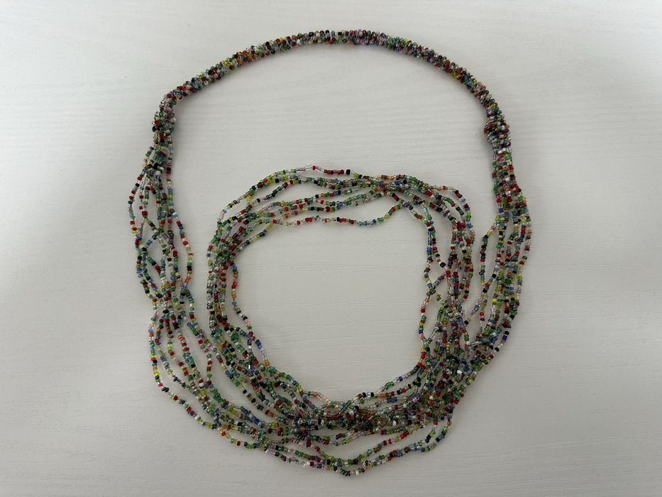 Бусы- украшение/ бисер/винтаж/ Чехословакия