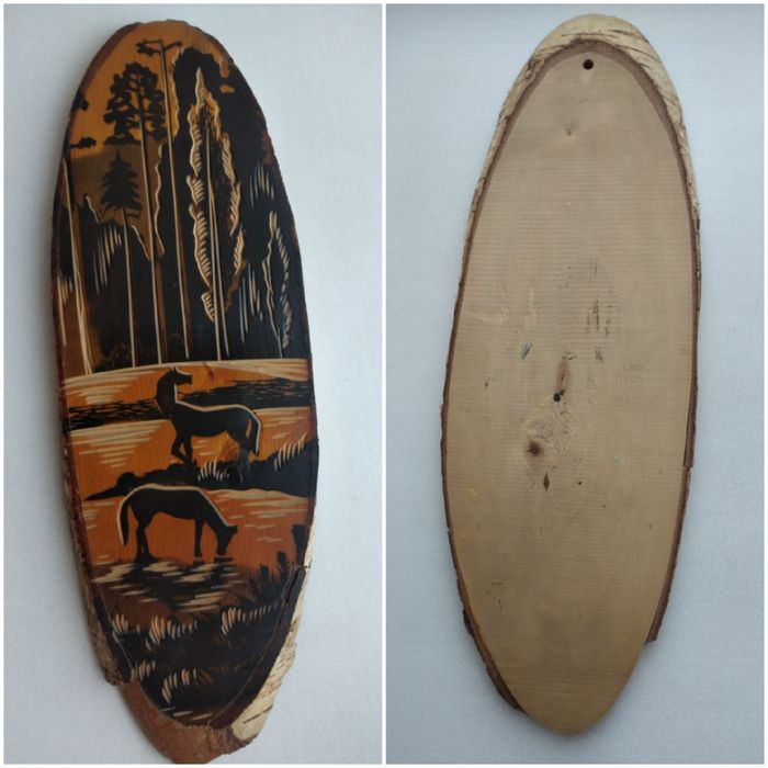 Матрёшка. Панно. Советские сувениры.