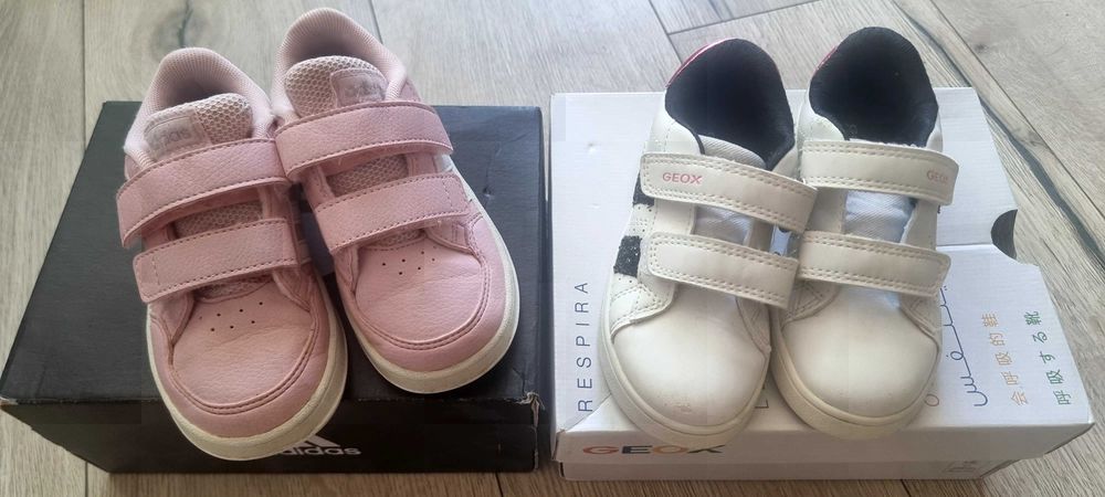 Маратонки Geox и Adidas за момиче - 25 номер