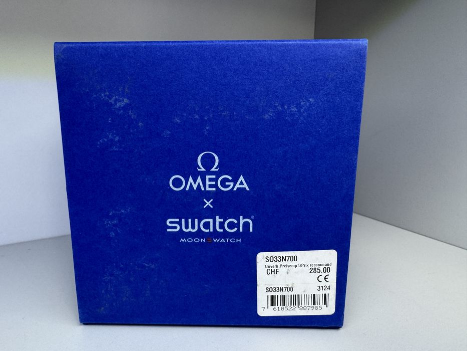 Omega Swatch Speedmaster Mission To The Super Blue