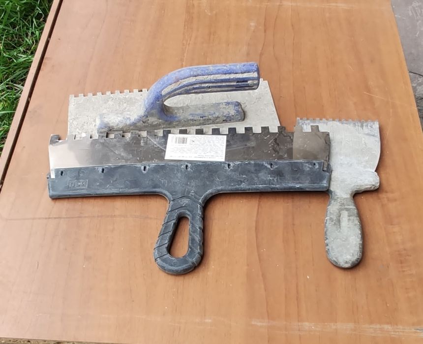 Шпатель Гребёнка мастерок ковш