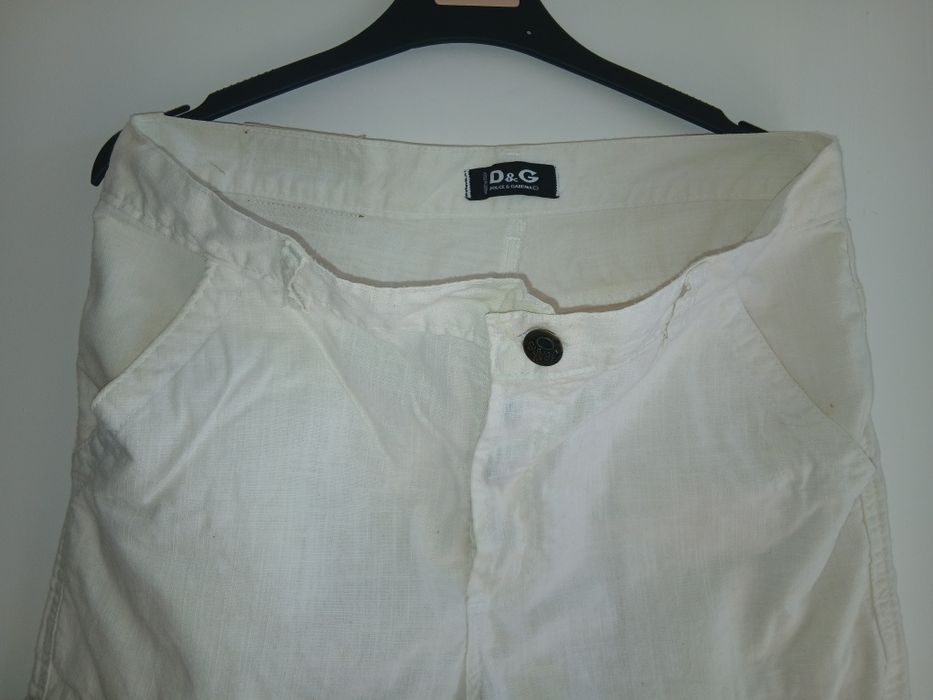 Vand pantaloni bumbac 3/4 de vara barbati masura XL putin purtati stare perfecta