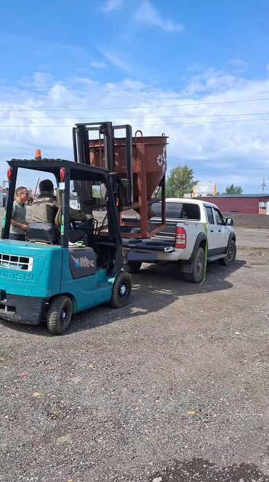 Бадья туфля для бетона