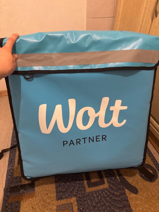 Wolt термосумка курьер