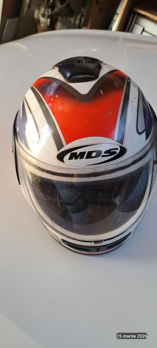 Casca moto aspect retro