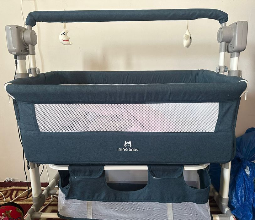 Манеж-кровать 3в1