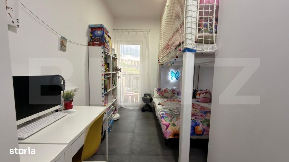 Apartament 3 camere cu gradina, terasa si parcare langa Baza Sportiva