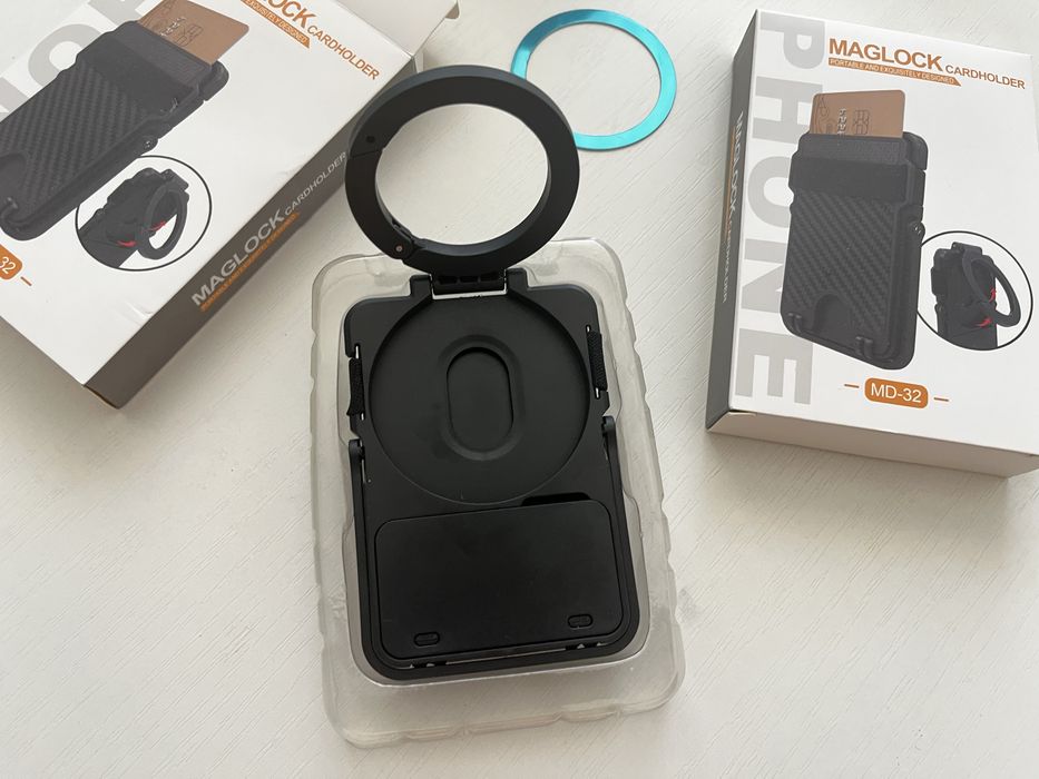 Магнитный картхолдер MagSafe 3 в 1