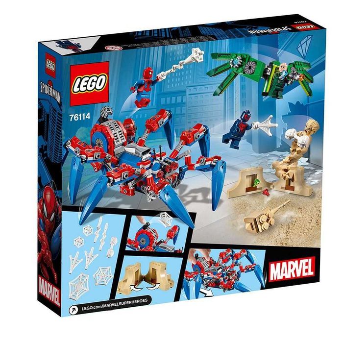 Употребявано LEGO 76114 - Spider-Man's Spider Crawler