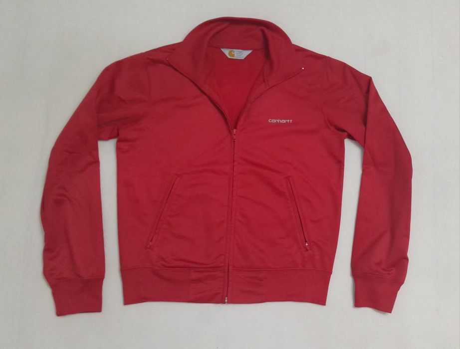 Jacheta Carhartt Red Sweatshirt, bluza softshell cu fermoar Nr. S/M