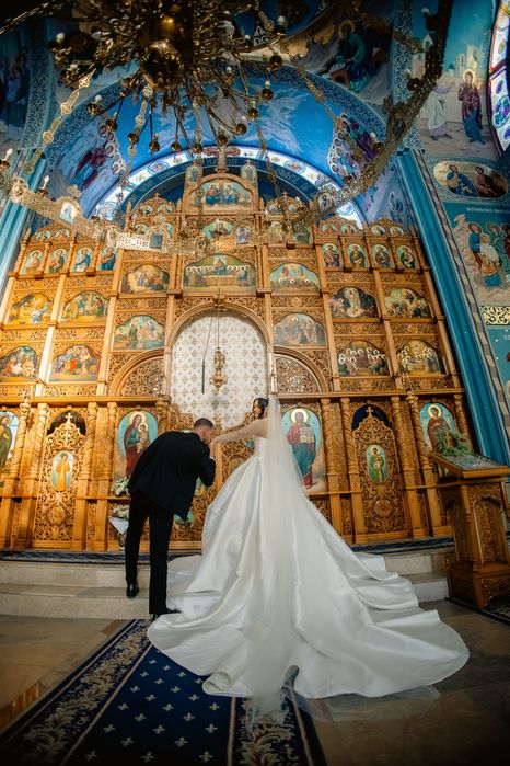 Vand rochie de mireasa de la Aryanna Karen, marimea S/M!