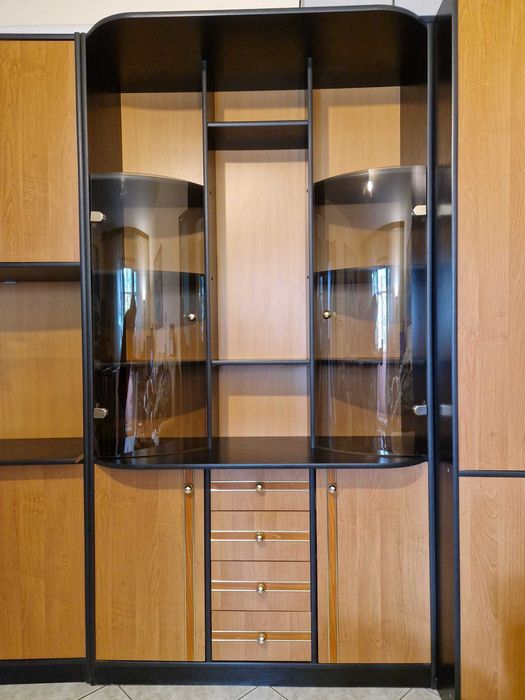 Bibliotecă - ansamblu modular de 3.30m lungime și 2.06m înălțime