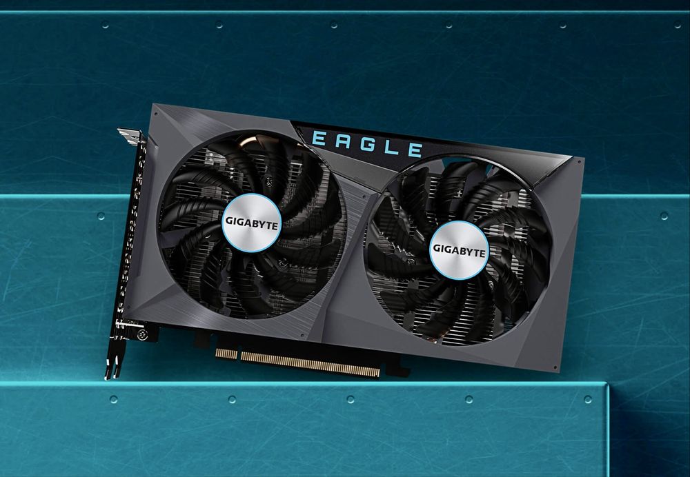 Видеокарта RTX 3050 8GB Gigabyte Eagle