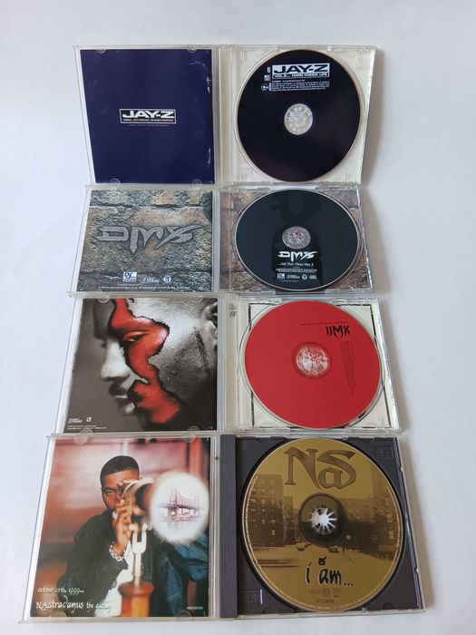 CD Hip Hop vechi, Nas, Jay Z, DMX ,muzica veche compact disc